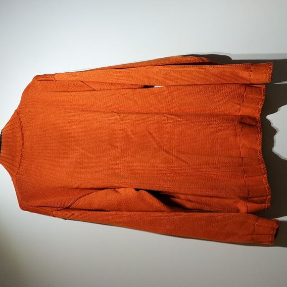 Chaps Ralph Lauren Men's mock neck Y2K vintage kinted sweater zip up size L - Picture 2 of 6